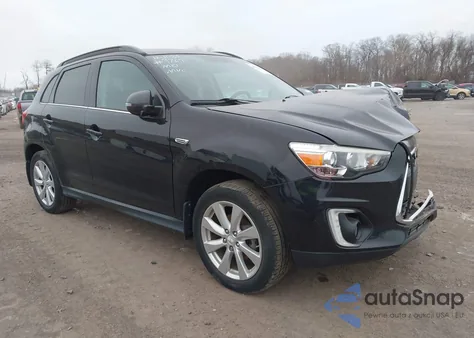 2015 Mitsubishi Outlander Sport Gt из США, поврежденный, VIN 4A4AR4AW8FE051075